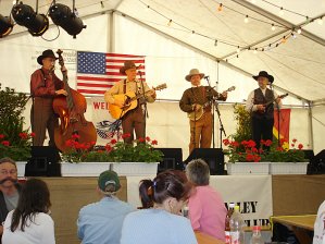Big stone, eine schweizer Gruppe, die im Old-Time-Style spielt